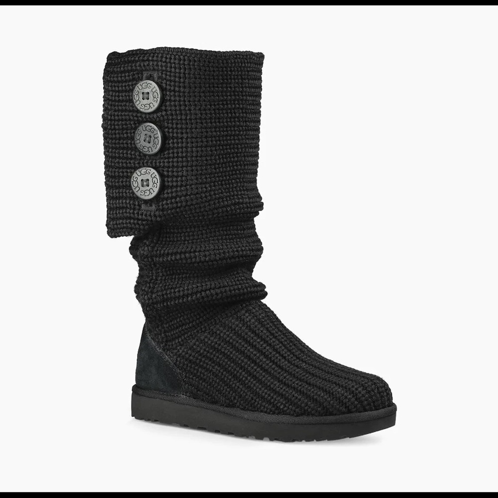 UGG Classic Cardi Boot - Black